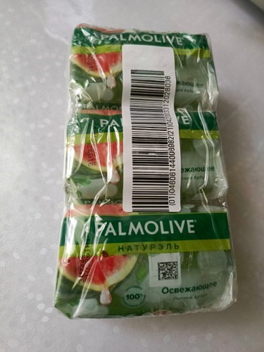 Мыло туалетное Palmolive Натурэль Освежающее Арбуз 90 г 1/72 KP-2460