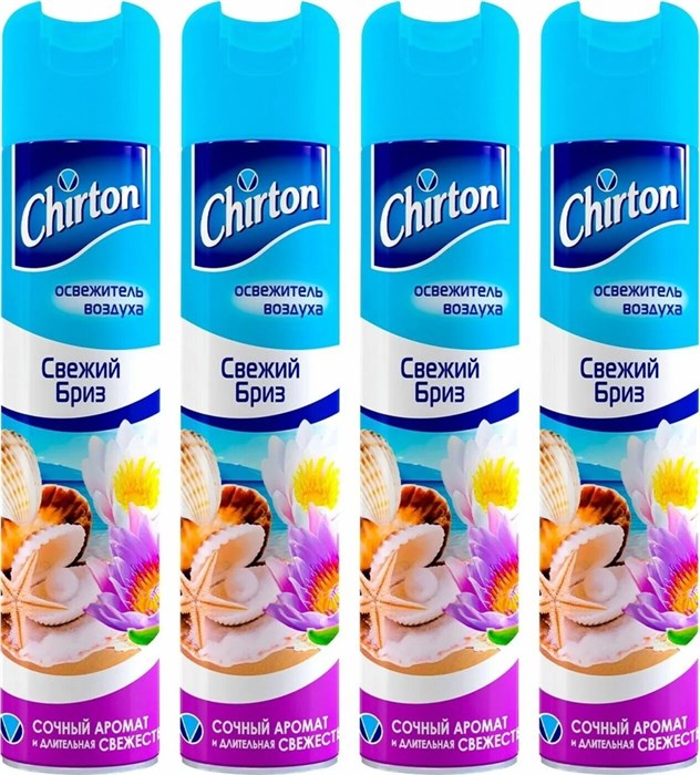 Освежитель воздуха Chirton Свежий Бриз 300 мл 1/12 KP-2715