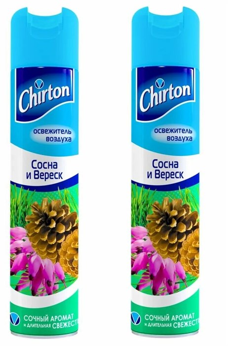 Освежитель воздуха Chirton Сосна и Вереск 300 мл 1/12 KP-2716