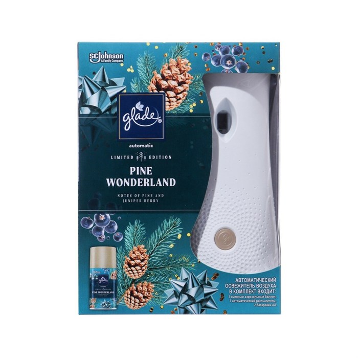 Glade Automatic основной блок "Pine Wonderland", 269 мл 1/4 KP-2196
