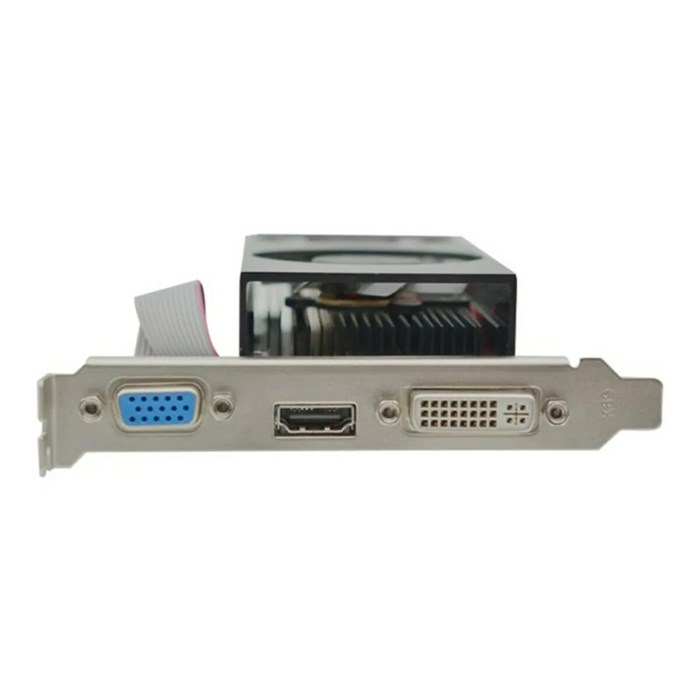 Видеокарта NVIDIA GeForce GTX750 2GB DVI x2/VGA/HDMI (01AG484) Б/У (01AG484)