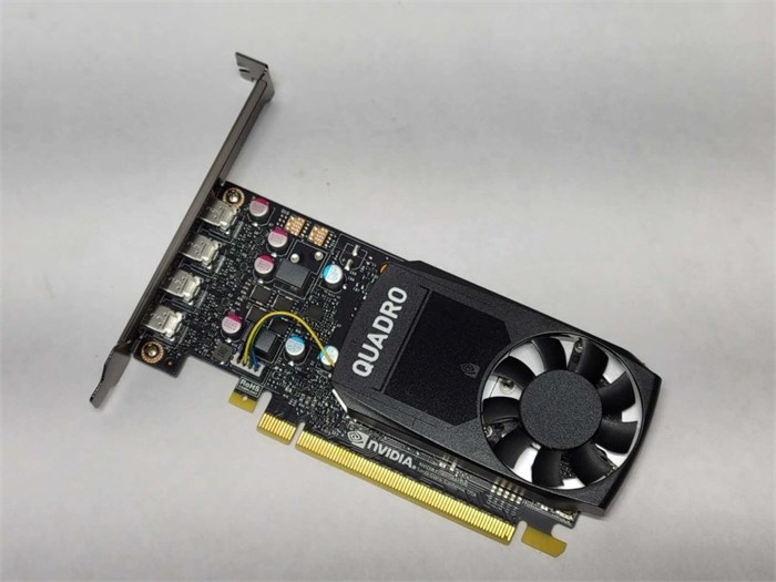 Видеокарта NVIDIA QUADRO P620 2GB GDDR5 4xMini-DP (L21968-001) б/у TN-ВИДЕ-0028