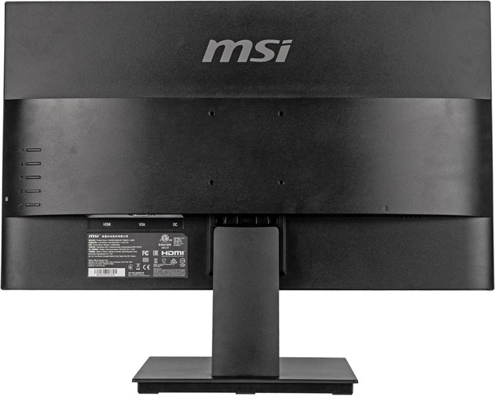 Монитор MSI MP241 3BA9 (23.8"/1920x1080(16:9)/,60 Гц, IPS,черн). Конфигурация: SN: BA9H20C00280/Новый MP241-3BA9-A1