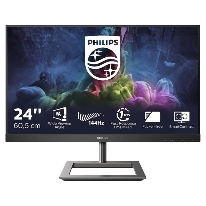 Монитор Philips 242E1GAJ (23,8"/1920x1080(16:9)/144 Гц/VA/черн). Конфигурация: SN:UK02140055929/Не большие царапины на матрице TN-МОНИ-0073