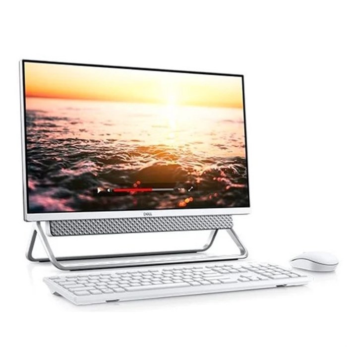 Моноблок Dell Inspiron 7700 (7700-2539) 27"/ Intel Core i5-1135G7/RAM 8GB/SSD 512 GB/Intel Iris Xe Graphics/1920x1080/IPS/Windows 11/серебристый. Состояние: B1/не ориг. клавиатура и мышка 7700-2539