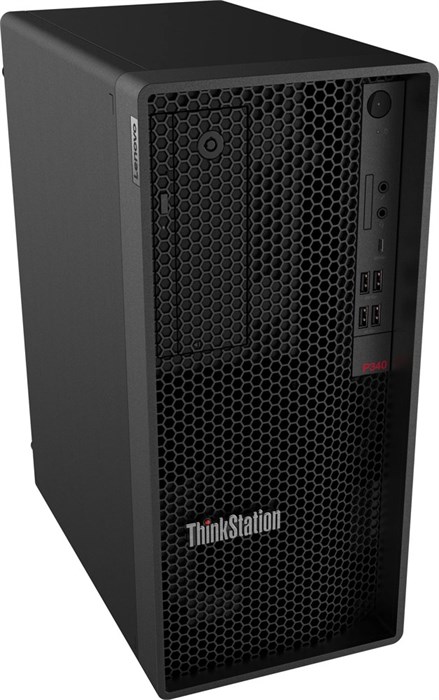 Системный блок Lenovo ThinkStation P340 Tower (30DH00GERU) Intel Core i7-10700/RAM 16 GB/SSD 512 GB/nVidia Quadro RTX 4000 8 Гб/Windows 11/черный. Состояние: Уценка/не ориг. Коробка TN-МОНО-0138
