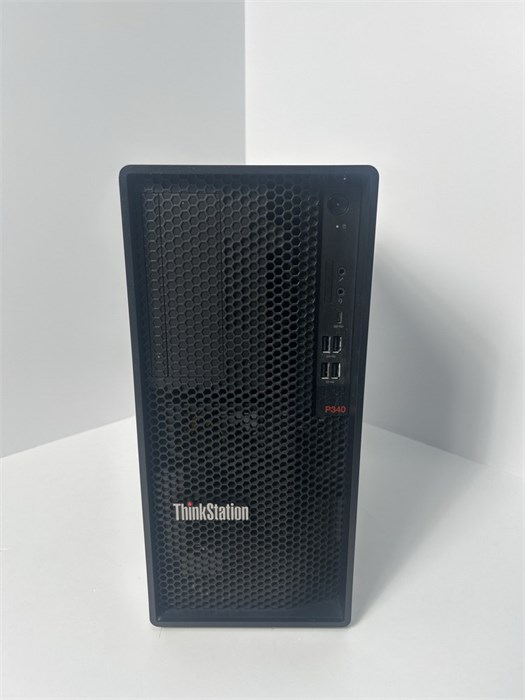 Рабочая станция Lenovo ThinkStation P340(30DJS1EU00) Intel Core i7 10700/RAM 32 GB/SSD 256 GB/NVIDIA Quadro RTX 4000/Windows 11/черный. Состояние: B1 30DJS1EU00-B1