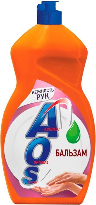 Средство для мытья посуды AOS Бальзам Алоэ вера 1300 г 1/9 KP-2057