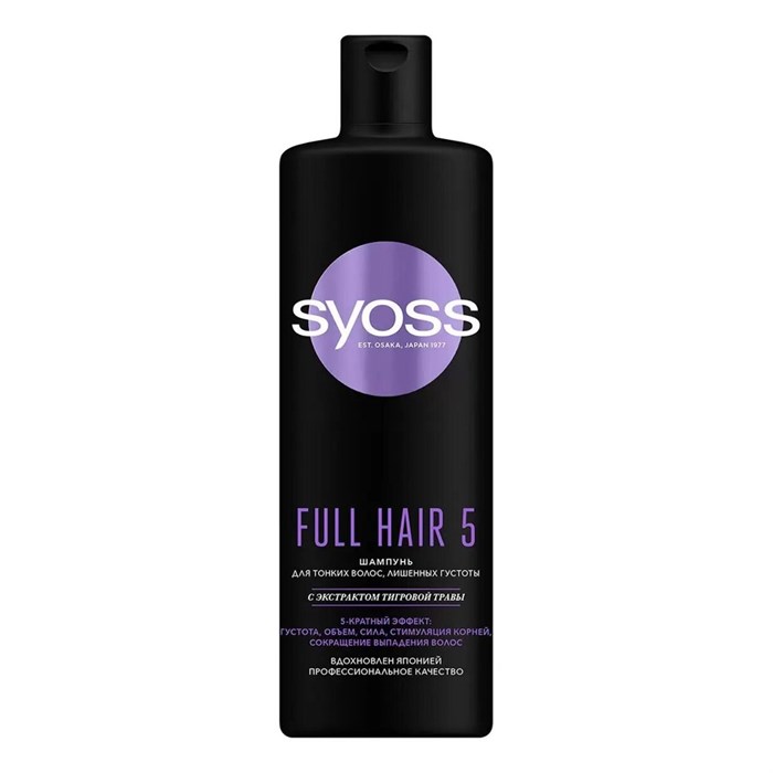 Шампунь СЬĔСС Full Hair 5 для тонких 450 мл 1/12 KP-2584