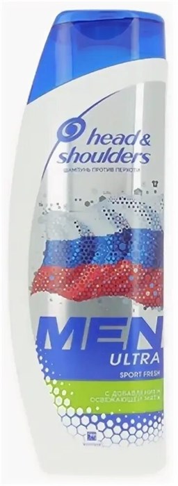 Шампунь Head & Shoulders Men Ultra Sport Fresh 400 мл 1/6 KP-2690