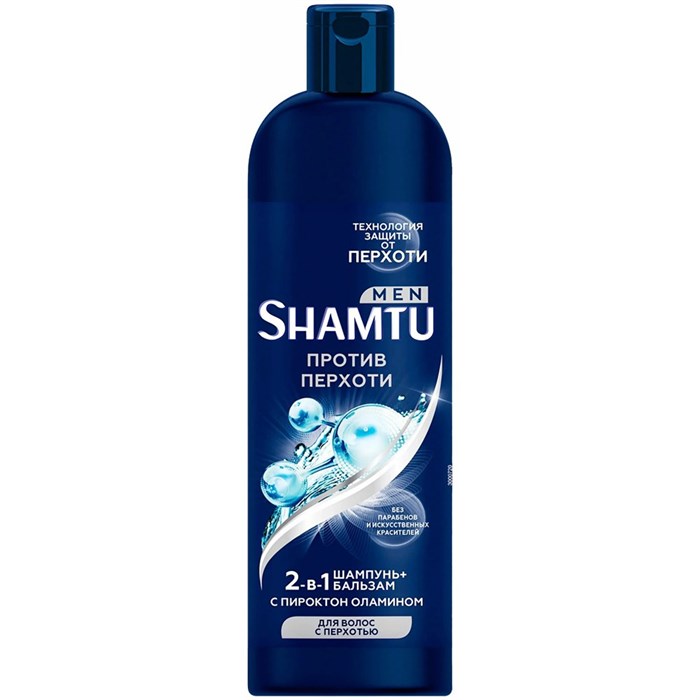 Шампунь Shamtu Men Густота и Свежесть экстракт мелиссы 500 мл 1/12 KP-2769