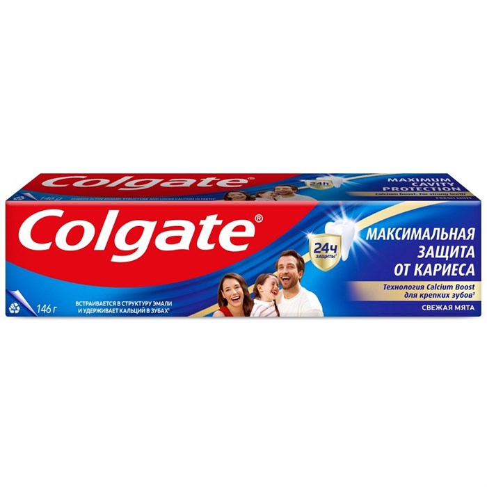 Зубная паста Colgate Максимальная защита от кариеса Свежая мята 100 мл 1/48 KP-2291