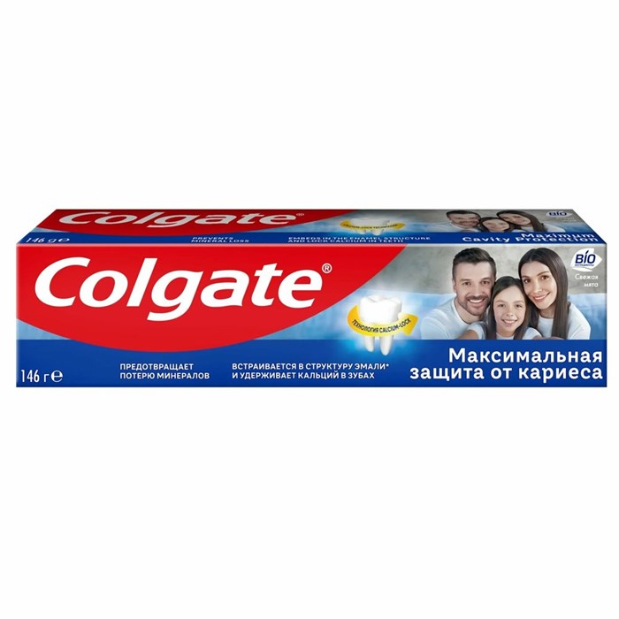 Зубная паста Colgate Максимальная защита от кариеса Свежая мята 50 мл 1/72 KP-2303