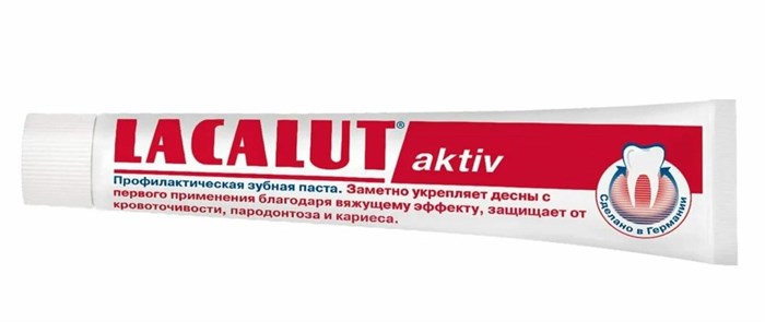 Зубная паста LACALUT Aktiv 75 мл 1/24 KP-2323