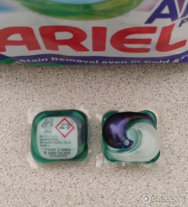 Капсулы для стирки Ariel Pods Color 12шт 1/4 KP-2064