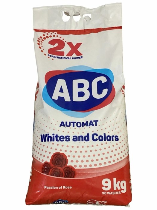 ABC Порошок для стирки белья СТРАСТЬ РОЗЫ 9 кг 1/1 KP-2088