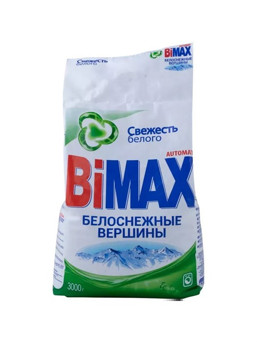 Стиральный порошок BiMAX Белоснежные вершины автомат 3000 г 1/4 KP-2116