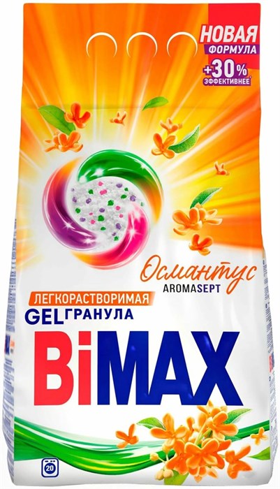 Стиральный порошок BiMAX Османтус Автомат 3000 г 1/4 KP-2117