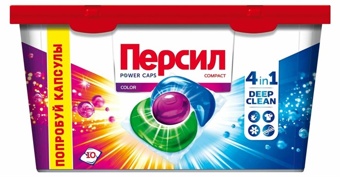 Капсулы для стирки Persil Color 10 шт 1/8 KP-2480