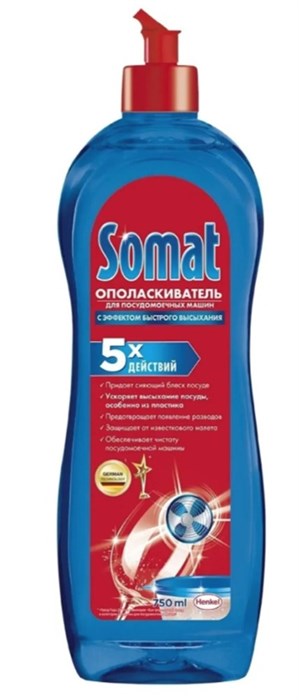 Somat Ополаскиватель для ПММ 750 мл 1/10 KP-2546