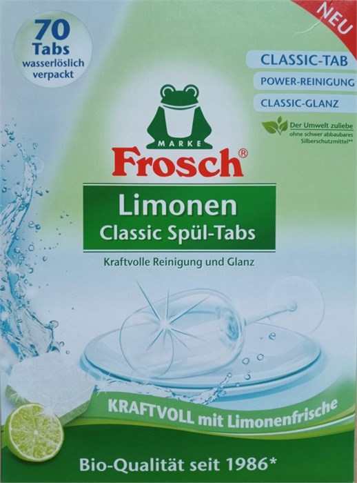Frosch Таблетки для ПММ Лимон 50 шт 1/6 KP-2685