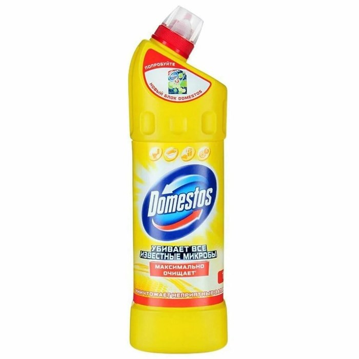 Средство чистящее Domestos Лимонная свежесть гель 1,5 л 1/6 KP-2246