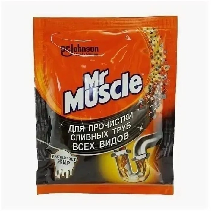 Средство для прочиcтки труб Mr.Muscle в гранулах 70 г 1/12 KP-2360