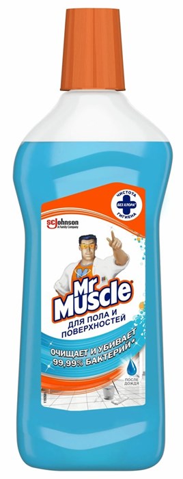 Моющее средство для пола и поверхностей Mr.Muscle После дождя 500 мл 1/12 KP-2361