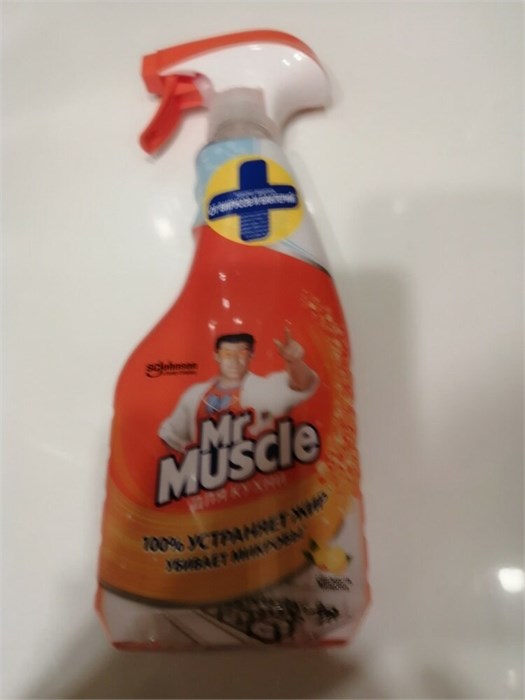 Чистящий спрей для кухни Mr.Muscle Эксперт Свежесть лимона 500 мл 1/12 KP-2363