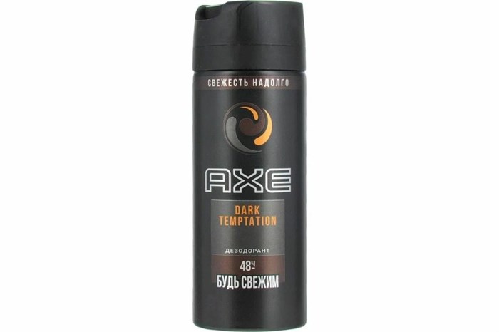 Дезодорант аэрозоль AXE Дарк Темптейшн 150 мл 1/6 KP-2025