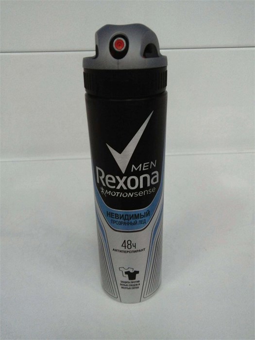 Антиперспирант аэрозоль Rexona Men Прозрачный лед 150 мл 1/6 KP-2512
