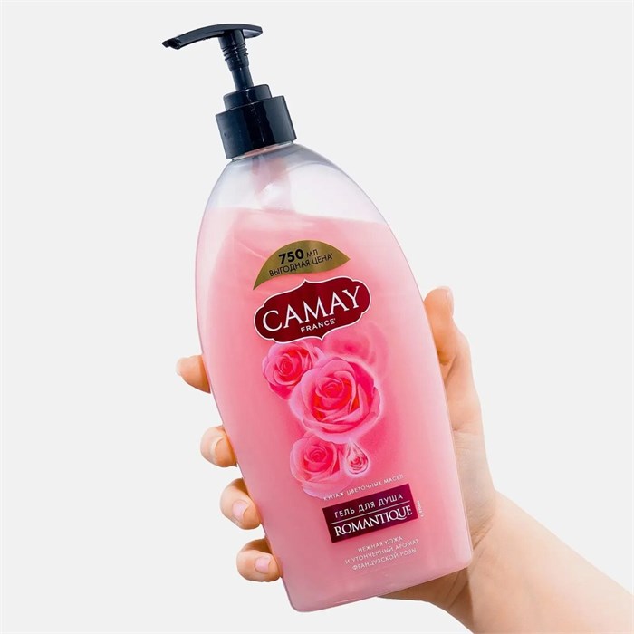 Гель для душа Camay Романтик Аромат французской розы 750 мл 1/8 KP-2271