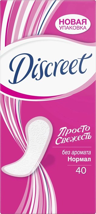 Прокладки ежедневные Discreet Normal 60 шт 1/8 KP-2233