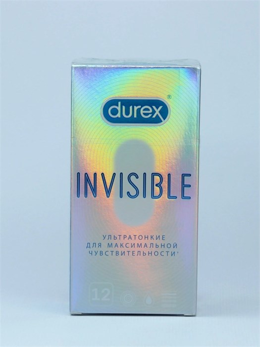Презервативы Durex Invisible ультратонкие 3 шт (1/12) 1/6 KP-2251