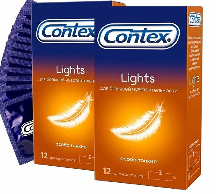 Презервативы Contex Lights 3 шт 1/6 KP-2316