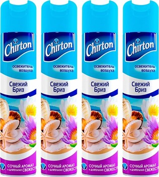 Освежитель воздуха Chirton Свежий Бриз 300 мл 1/12 KP-2715