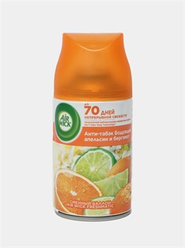 Сменный баллон Air Wick Freshmatic Анти-табак Апельсин и Бергамот 250 мл 1/6 KP-2784