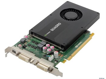 Видеокарта Nvidia Quadro K2000 2GB LP DVI/2DP (03T8310) 03T8310