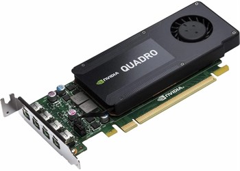 Видеокарта NVIDIA Quadro K1200 4GB 4 MINIDP (00FC887).Б.у. TN-ВИДЕ-0021