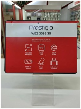 Планшет Prestigio Wize 9" 3G 1GB/16GB Black (PMT3096). SN: PMP2611484001114 TN-ПЛАН-0009