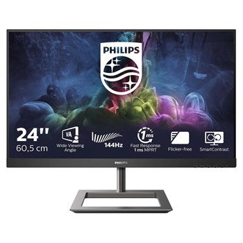 Монитор Philips 242E1GAJ (23,8"/1920x1080(16:9)/144 Гц/VA/черн). Конфигурация: SN:UK02140055929/Не большие царапины на матрице TN-МОНИ-0073