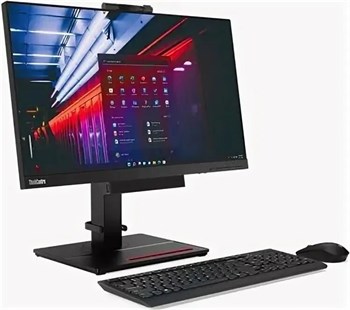 ThinkCentre Tiny-In-One 24 Gen 3 (10QYPAR1WW) 23.8"/IPS/1920x1080/IPS 60Hz/черный. Состояние: Уценка/нет боковой декоративной заглушки 10QYPAR1WW- Уценка/нет боковой декоративной заглушки