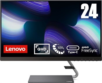 Монитор Lenovo Q24H-10 (66A8GAC6JP)23.8"/IPS/2560x1440/75Hz. Состояние: Уценка/царапины на матрице/не ориг. коробка 66A8GAC6JP- Уценка/царапины на матрице/не ориг. коробка