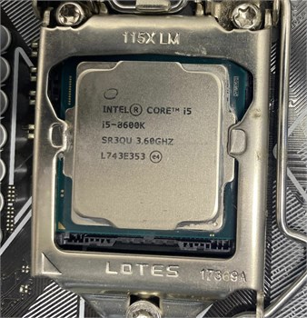 Процессор Intel Core i5-8600K LGA1151 v2, 6 x 3600 МГц i5-8600K