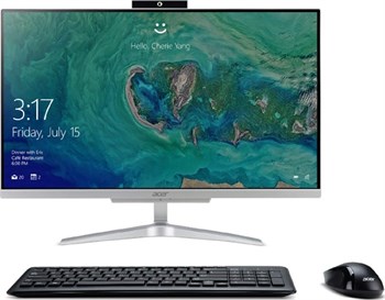 Моноблок Acer Aspire C24-320 (DQ.BBKER.001) 23.8"/AMD A9 9425/RAM 4 GB/HDD 1000GB/Radeon R5/1920x1080/IPS/Windows 10/серебристый. Состояние: С2/Уценка/нет камеры DQ.BBKER.001-Уценка/нет камеры