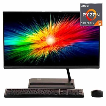 Моноблок Lenovo IdeaCentre 3 24ALC6 (F0G10091RK) 23.8"/ AMD Ryzen 5 5500U/RAM 16 GB/ SSD 512 GB/AMD Radeon Graphics/1920x1080/IPS/DOS/белый. Состояние: B2 F0G10091RK-B2