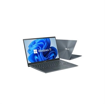 Ноутбук ASUS ZenBook (UM425QA)14"/AMD Ryzen 5 5600H/RAM 8 GB/SSD 512 GB/AMD Radeon Graphics/1920?1080/IPS/Windows 11Подсветка кл-ры: LED/серый. Состояние: B1 UM425QA-B1