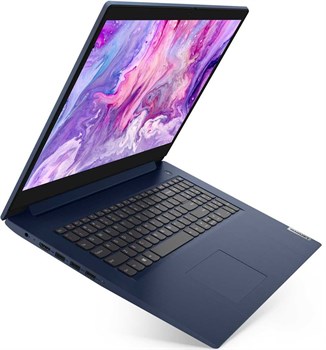Ноутбук Lenovo IdeaPad 3 17ADA05 (81W2003XRK) 17.3"/AMD Ryzen 3 3250U/RAM 8 GB/SSD 256 GB/AMD Radeon Vega 3/1600х900/TN/DOS/Подсветка кл-ры:нет/синий. Состояние: Уценка/царапины на крышке матрици 81W2003XRK