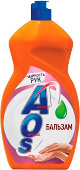 Средство для мытья посуды AOS Бальзам Алоэ вера 1300 г 1/9 KP-2057