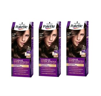 Краска для волос Palette Темный шоколад 3-65 (W2) 1/10 KP-2431